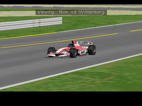 The Woldenberg car at Silverstone.