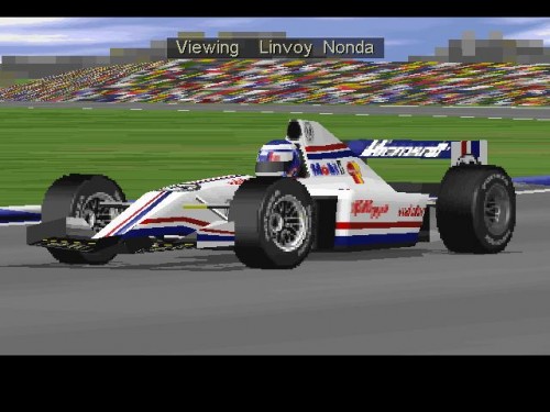 The SME car driven by Linvoy Nonda at Silverstone.